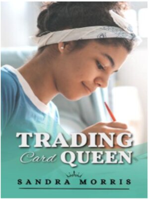cover image of The trading card queen